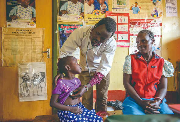 현재 진료중인 모습