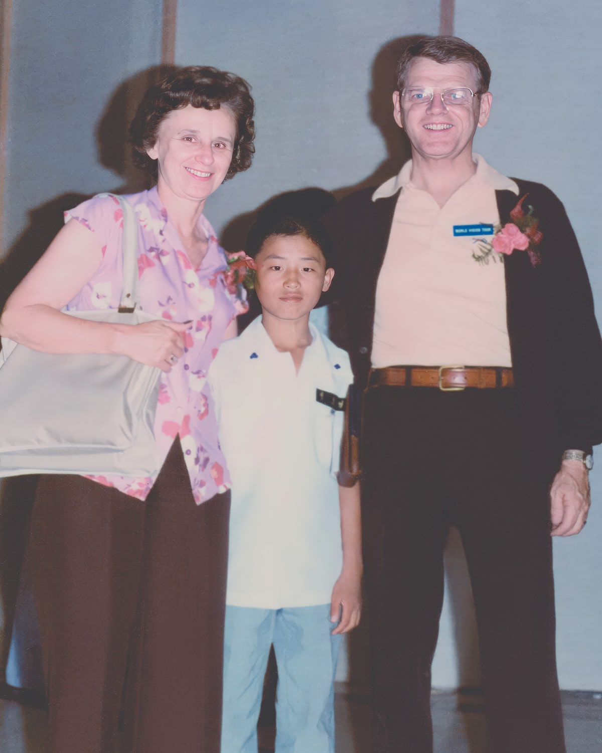 정기 후원 프로그램 후원자와 아동 사진