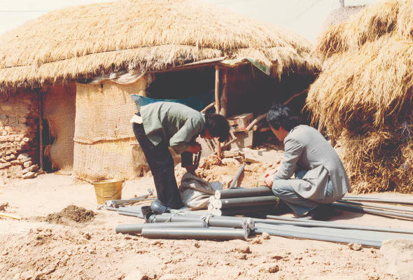 지역사회개발사업 사진