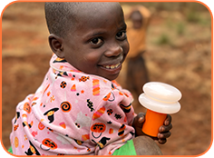 일광전구를 든 아이