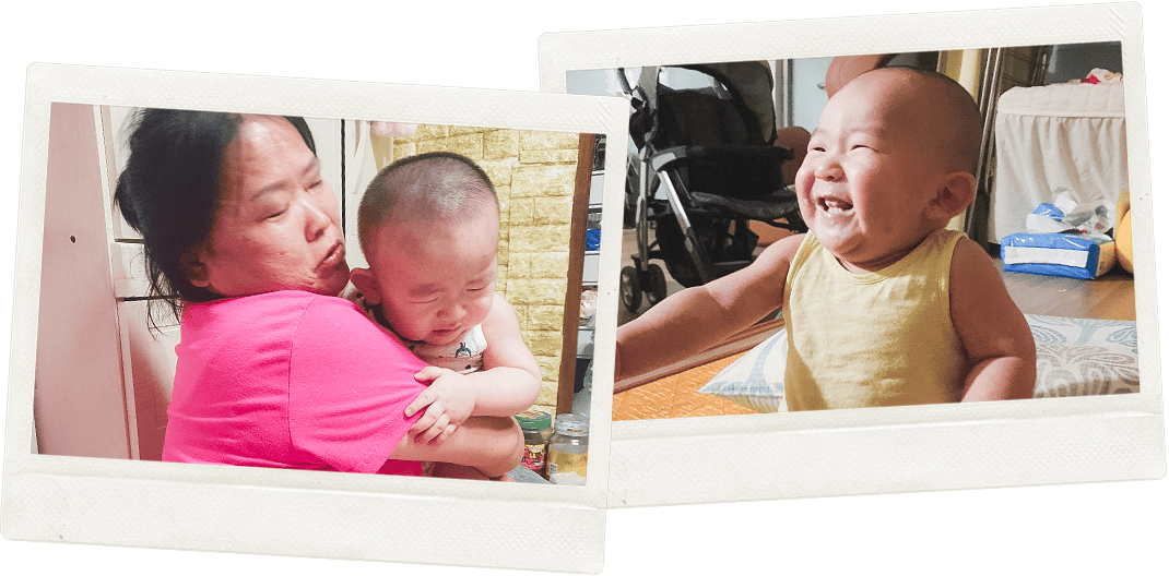 서진이 갓난아기 시절 사진