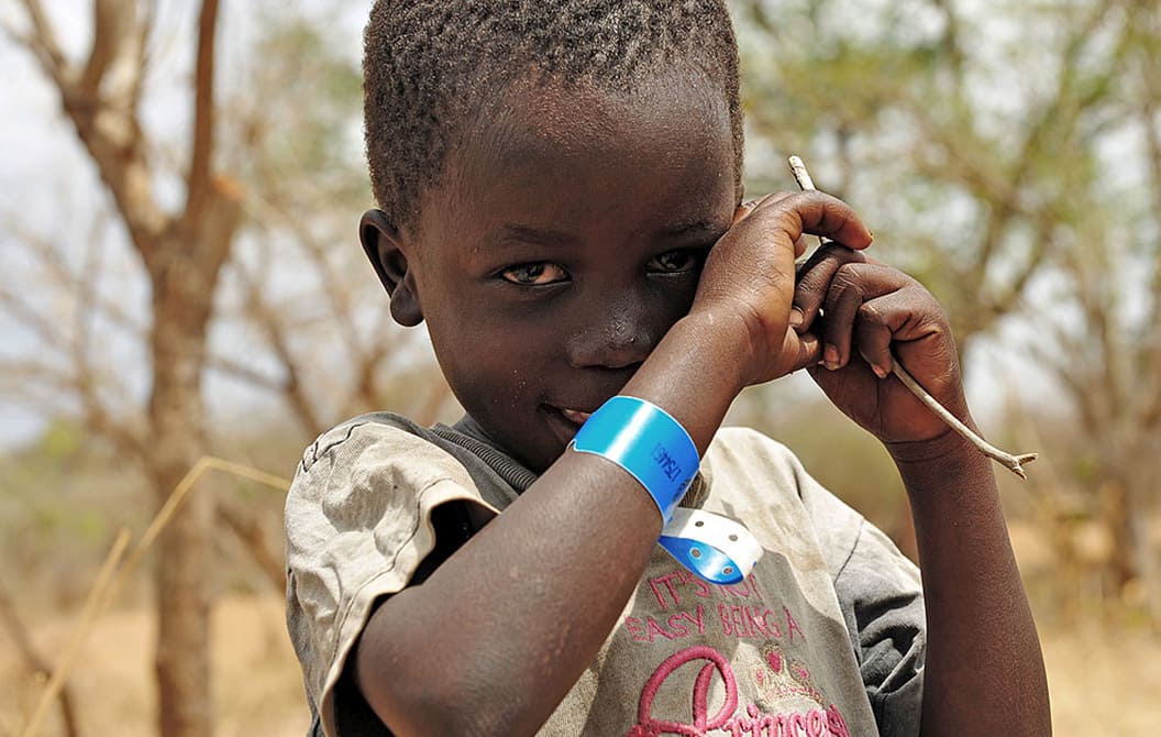 난민으로 등록된 아이