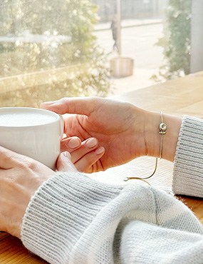 하루팔찌 착용 사진