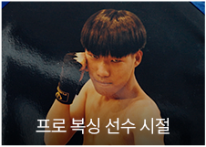 프로 복싱 선수 시절