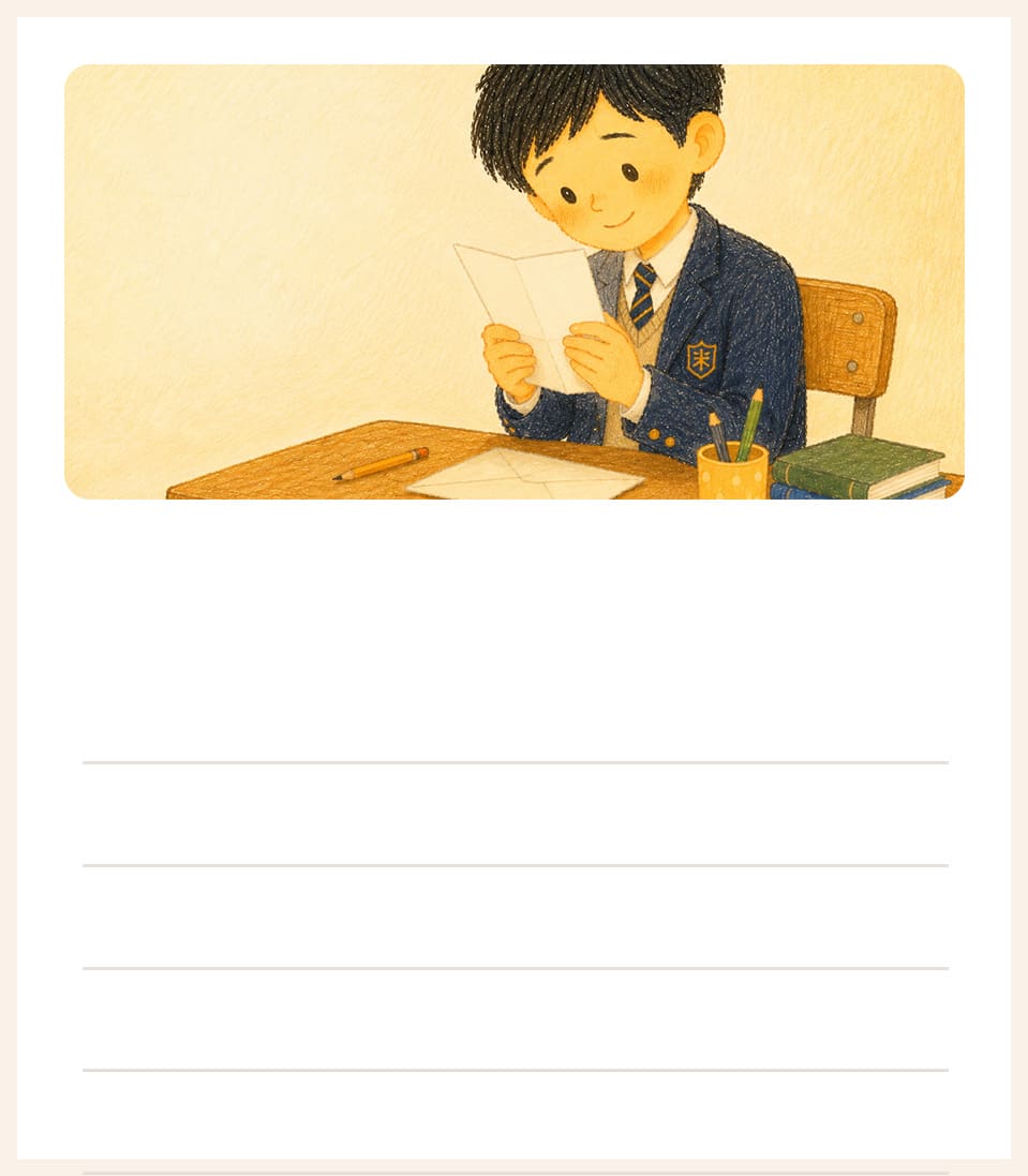 정민이의 편지지