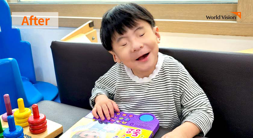 민재의 1년 간의 집중 재활치료 세 네 걸음 이상을 혼자 걸을 수 있게 되었습니다