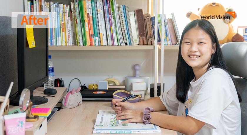 씩씩하게 일상을 회복하고 꿈을 향해 나아가는 혜인이