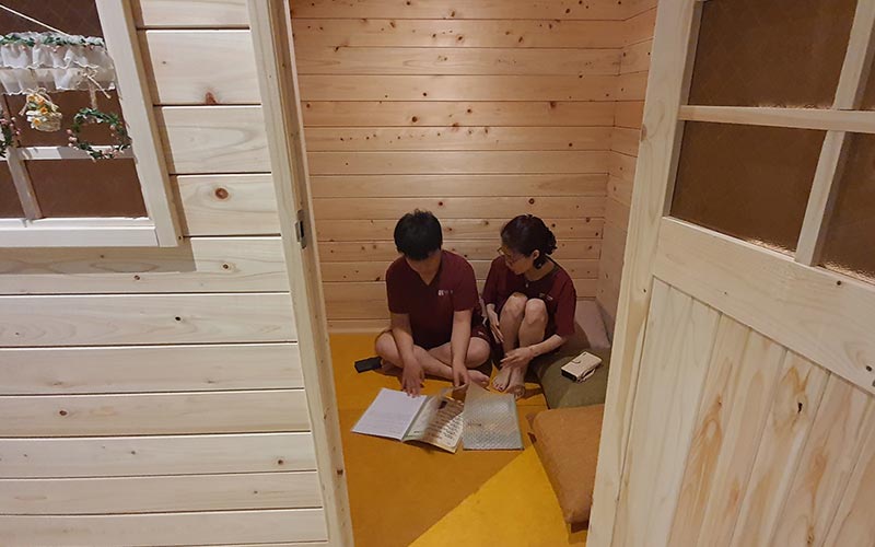외부활동으로 부모님과 소중한 추억을 만드는 아이들