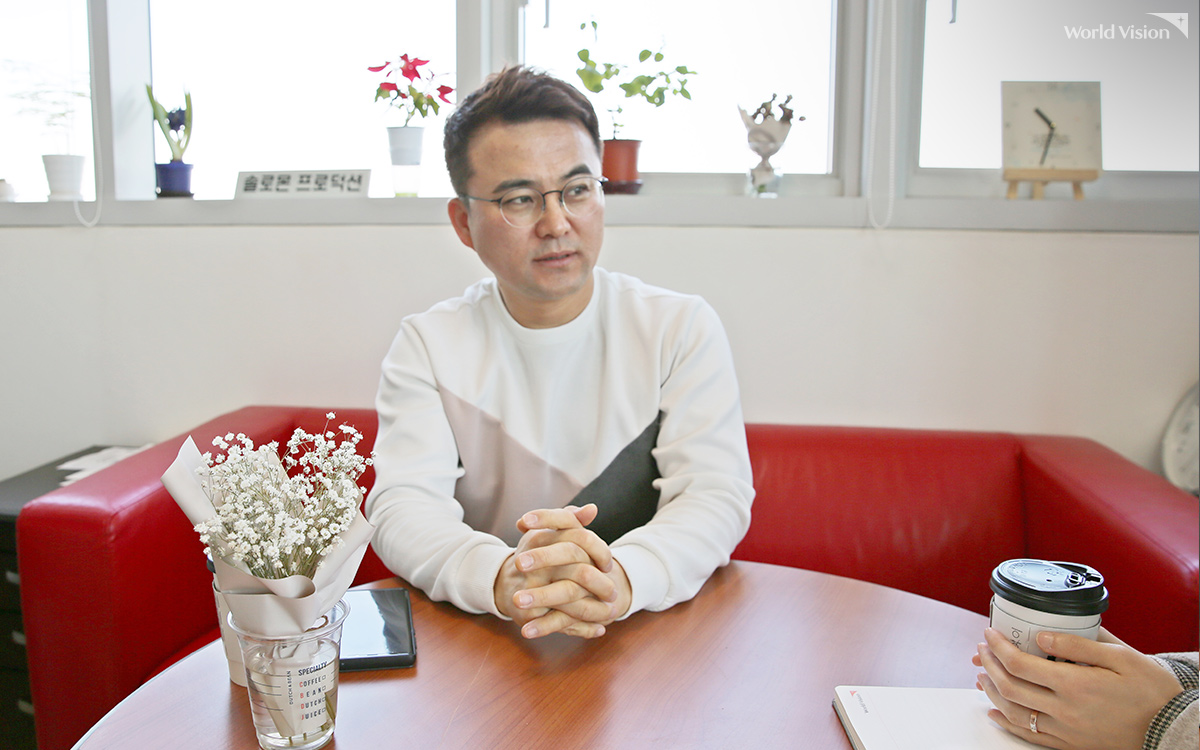 9년간 후원을 이어오고 있는 우철희 후원자