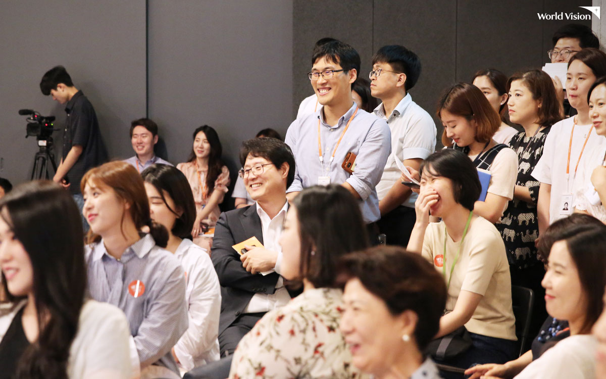 제가 꿈을 이룰 수 있게 도움을 주신 월드비전과 후원자님들을 뵙고 오겠습니다