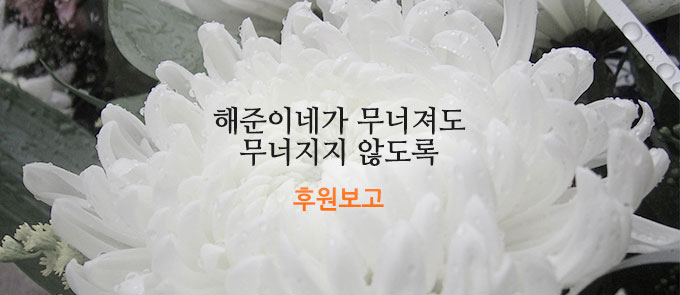 해준이네가 무너져도 무너지지 않도록