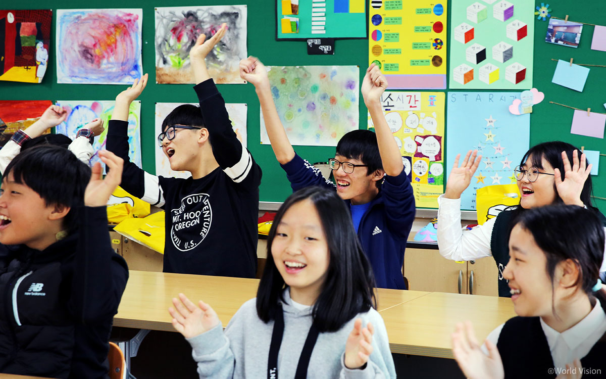 전교생이 12명인 노화중학교분교