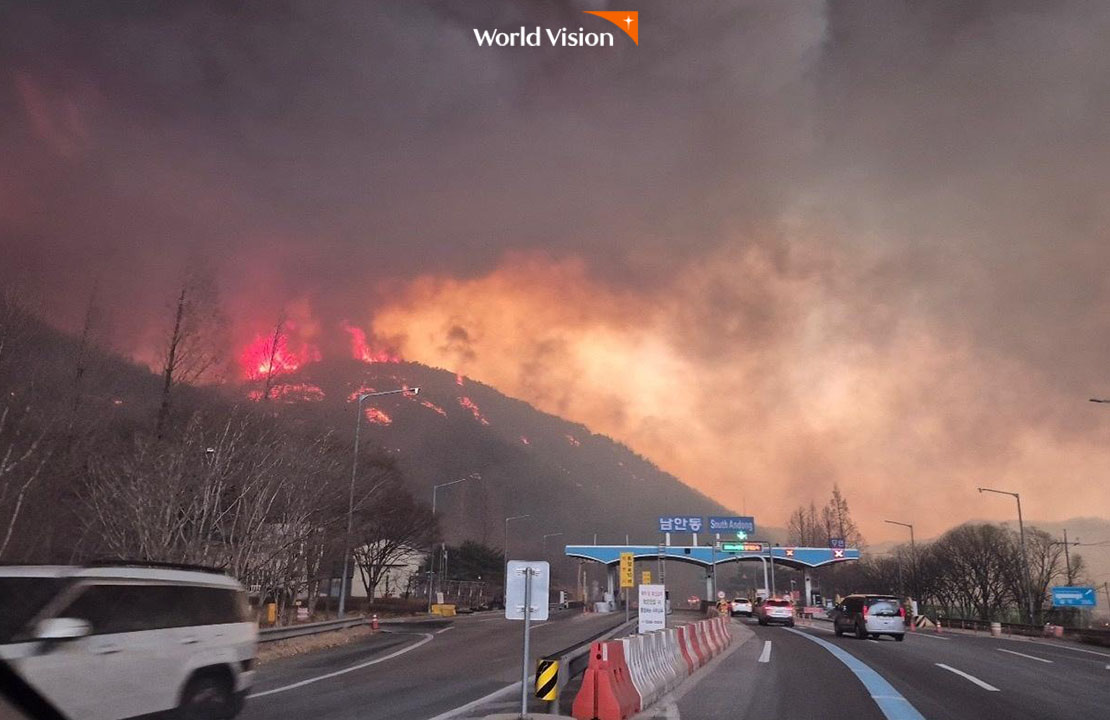 3월 26일(수) 오전 경북 안동까지 번지고 있는 불