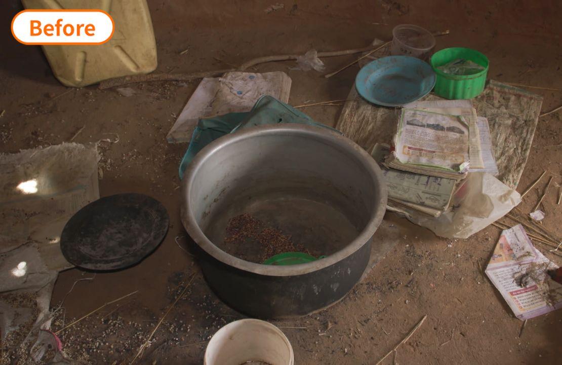 관리가 안된 냐네 집