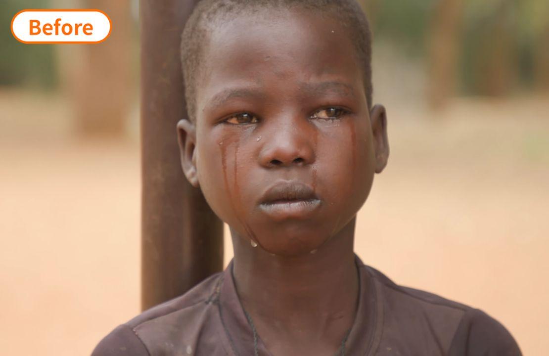 눈물 흘리는 냐네