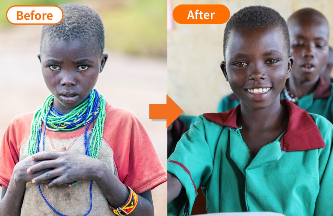 루시의 변화 전후